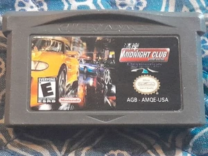 Nintendo Gameboy Advance Midnight Club Untested No Case - Imagen 1 de 2