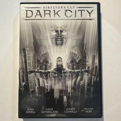 Dark City DVD 2008 Director's Cut Rufus Sewell Kiefer Sutherland William Hurt - Imagem 1 de 3