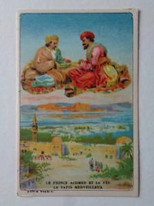 CHROMO IMAGE CHOCOLAT LE PRINCE ACHMED ET LA FEE LE TAPIS MERVEIL. SERIE 5438: 2 - Foto 1 di 2