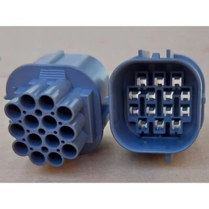100x Sumitomo 6181-0077 Steckverbinder HW09-14M-DGR Stecker Gehäuse 14Potentiale - Bild 1 von 7