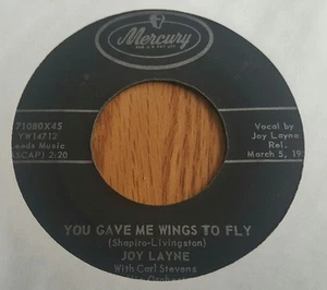 Joy Layne ‎– You Gave Me Wings To Fly / After School ~ (VG+) - Foto 1 di 2
