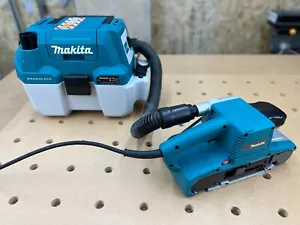 Makita 9404 Bandschleifer Staubschlauch Adapter auf Makita DVC750 kabellos 18 V Vakuum - Bild 1 von 5