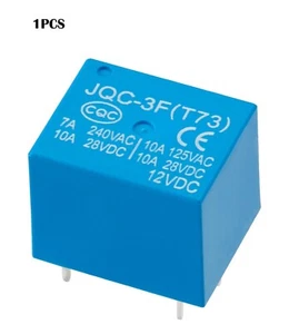 1PCS PCB Power Relay JQC-3F(T73) 12V DC Coil SPDT 7A 5-Pin 240VAC - Picture 1 of 6