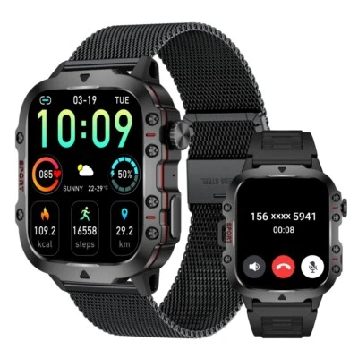 🔥LIGE Montre Connectée Homme fréquence cardiaque Appel sans fil Smartwatch - Photo 1/4