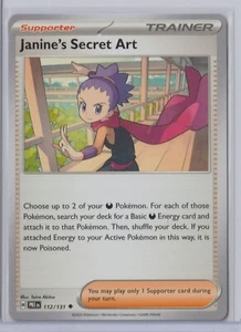 Pokémon 2025 PRISMATIC EVOLUTIONS JANINE'S SECRET ART 112/131 MINT Never Played - Picture 1 of 1