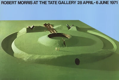 MORRIS, ROBERT ROBERT MORRIS Observatory Earthwork-Project for Sonsbeek 71, Arnhem 20" x 29.75"