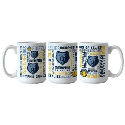 Memphis Tigers 17oz Spirit Design Coffee Mug [NEW] NCAA Tea Cup Hot Tumbler Cover
