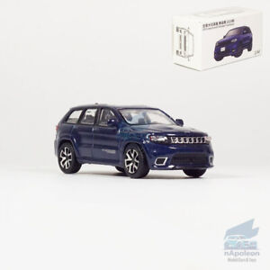 1:64 Jeep Grand Cherokee Trackhawk Model Car Diecast Toy Vehicle Collection Gift