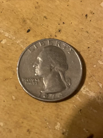 1974 us quarter no mint mark Cover