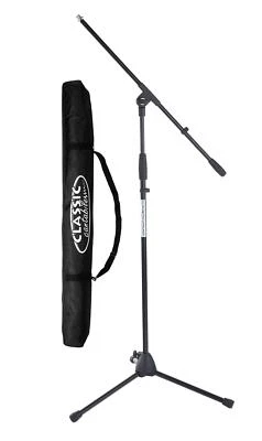 DJ PA Mikrofonständer Mikrofonstativ Galgenstativ Galgenständer Tasche Bag Set - Bild 1 von 4