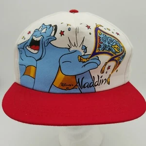 SKM Disney's Aladdin GENIE Movie Promo Snapback Hat Cap Made In USA - Picture 1 of 8