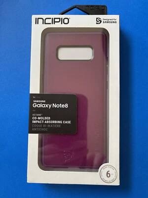 Чехол Incipio серии Octane для Samsung Galaxy Note8 — ПОЛУПРОЗРАЧНЫЙ ФИОЛЕТОВЫЙ МЕРЛО  - Изображение 1 из 4