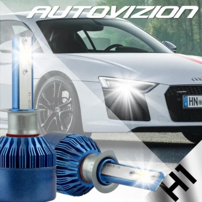 Kit de conversão de farol AUTOVIZION LED HID H1 6000K para Jaguar XKR 2000-2006 - Imagem 1 de 4