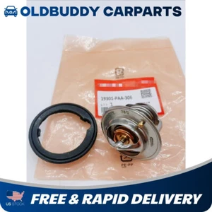 OEM Thermostat and Gasket For Honda Accord Odyssey CRV Civic Acura 19301-PAA-306 - Picture 1 of 6
