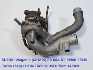 Turbina SUZUKI Wagon R (MH21S) RR K6A AT 13900-58J30 Turbo chager HT06 USATA da - Foto 1 di 10
