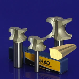 1/2" & 1/4" Shank Bull nose router Bit Half Round Side Cutter