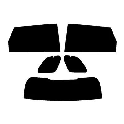 Pre Cut Window Tint for Land Rover Evoque 5-door 2011+ 5% Limo Black Rear Film - Image 1 of 4