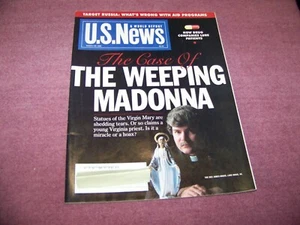 U.S. News Magazine Vintage 1993 The Case Of The Weeping Madonna Rev. James Bruse - Picture 1 of 4