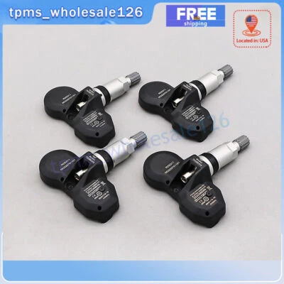 4x For BMW E87 128i E90 X3 325i E60 528i Tire Pressure Monitoring System Sensor - Image 1 of 4