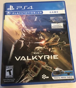 Gioco EVE Valkyrie Sony PlayStation 4 PS4 PSVR VR in perfette condizioni completo - Foto 1 di 4