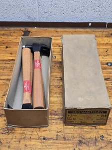 Vintage Lot Of 4 GTW Germantown Curve Claw Hammer With Box Griffith Tool NEW - Picture 1 of 17