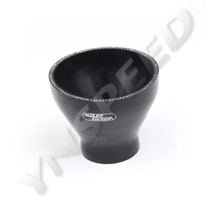 4Ply 4" To 2'' ID Silicone Reducer Pipe Turbo Intake Straight Hose Coupler Black - Picture 1 of 6
