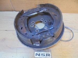 LDV MAXUS 2008 2.5 TD NEARSIDE PASSENGER REAR BRAKE DRUM BACKING PLATE ABS TYPE - Picture 1 of 2