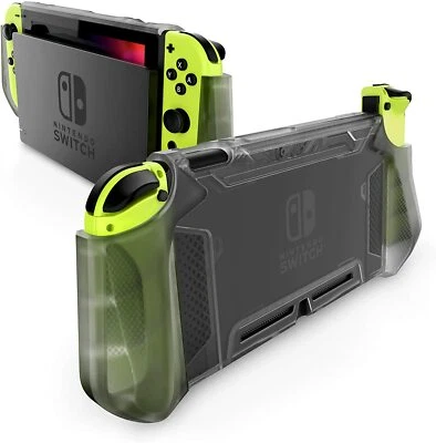 For Nintendo Switch Console Joy-Con, Mumba 360 Protective TPU Grip Case Dockable - Image 1 of 4