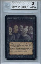 MTG Alpha Scathe Zombies BGS 8.0 (8) NM-MT Card Magic WOTC 4199