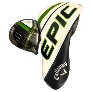 Callaway Epic Max 9.0 Degree Driver HEAD ONLY ( RH ) 9° w/cover - Picture 1 of 4