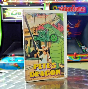 Pete's Dragon - Walt Disney Home Video - VHS Big Box Clamshell RARE - Picture 1 of 4