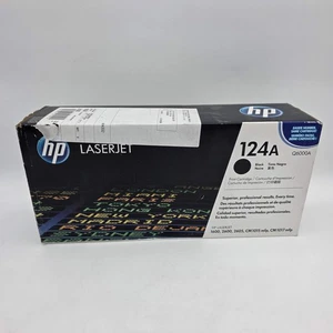 New HP 124A Q6000A Black Toner Cartridge - Picture 1 of 4