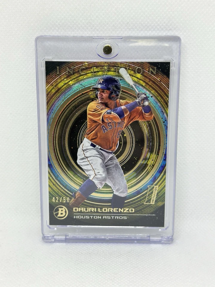 2022 Bowman Inception Gold Foil /50 Dauri Lorenzo #33 - Image 1 of 2
