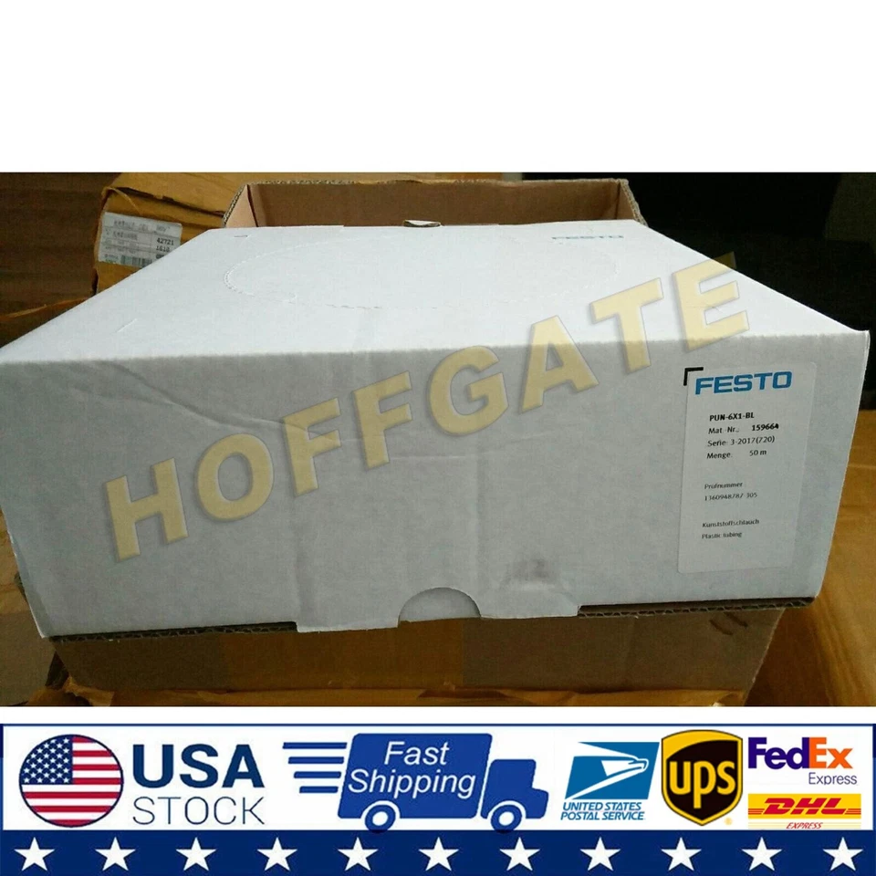 Festo 50m Plastic Air Pneumatic Model Pun-6x1-bl