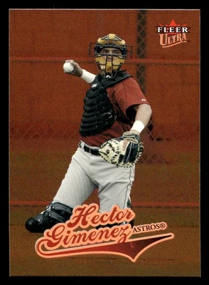 2004 Ultra Hector Gimenez #339 Houston Astros Foto 1 de 2