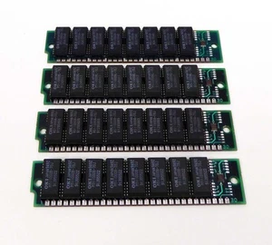 4MB 4x1MB Simm Ram Speicher 30-Pin non parity Apple Macintosh Mac Plus SE II - Bild 1 von 1