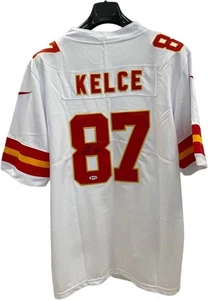 Autographed Travis Kelce Hand Signed Kansas City Chiefs Jersey 87 BAS COA - Picture 1 of 9
