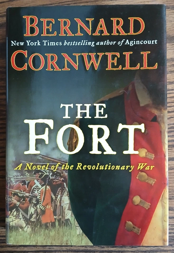 The Fort, AUTHOR SIGNED, by Bernard Cornwell 2010 1st ed. hardcover with DJ - Imagem 1 de 4