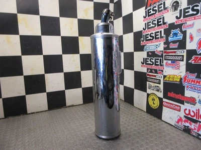 03-09 2003 Yamaha XV1700 Road Star Warrior Chrome Exhaust Muffler Silencer - Image 1 of 4