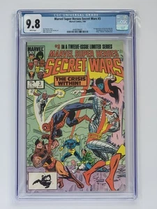 1984 Marvel Secret Wars #3 CGC 9.8 1° App Volcana e Nuova Titania - Foto 1 di 4