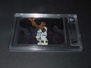 Lamar Odom Signed 1999 Press Pass Net Burners Card NB4 Autograph Beckett BAS COA - Picture 1 of 5