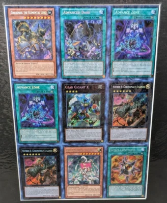 Return Of The Duelist Secret Rare YCS 3X3 Uncut Sheet High Priestess of Prophecy - Image 1 of 4