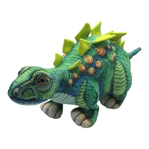 STEGOSAURUS DINOSAUR 19" Plush Stuffed Animal Realistic Print Scales Geocentral - Picture 1 of 6