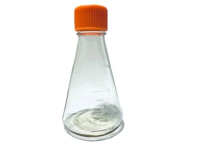 Corning® 500 mL Polycarbonate Erlenmeyer Flask 2 µm Vent Cap LAB LABORATORY - Image 1 of 4