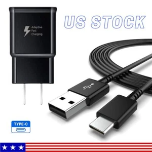 For Samsung Galaxy S23 S22 S21 S20 USB-C Fast Wall Charger w/ 4FT Charging Cable - Picture 1 of 7