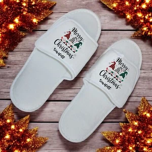Zapatillas de Navidad Personalizadas Novedad Regalo de Navidad Zapatos Accesorios - Imagen 1 de 5