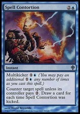 4x Spell Contortion Worldwake MtG Magic Blue Uncommon 4 x4 Card Cards