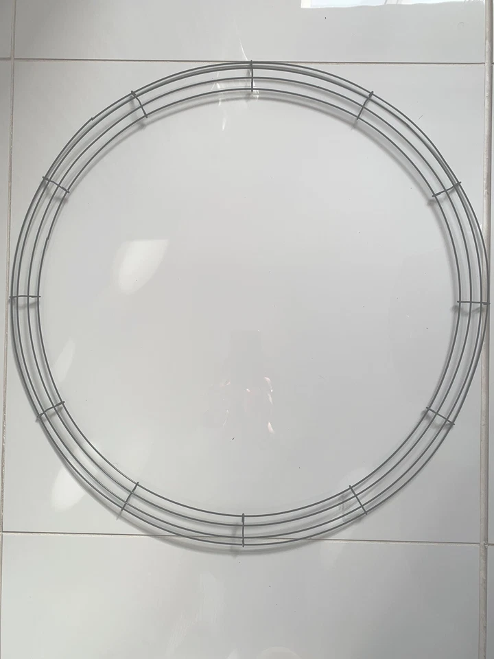 PANACEA Extra Large Wire Wreath Frame 24 inch 62cm
