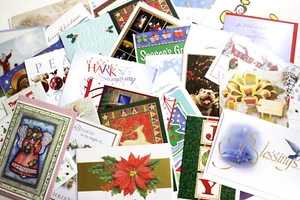 35 New Holiday Cards Christmas w/Envelopes Paper Magic Gallant Amer Greetings - Picture 1 of 1