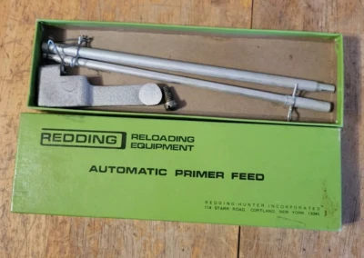 Alimentador de imprimación automático Redding 7.1 C Press-(No.19)-NOS-en caja Foto 1 de 4